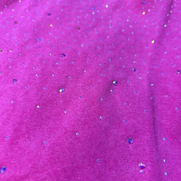 🌟SALE 100 NWT J. NNA Hot Pink Bejeweled Top - Picture 10 of 10